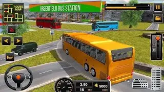 World Bus Simulator 3D Gameplay | Realistic Bus Driving Experience 🚍 #ingamer80 #androidgameplay 