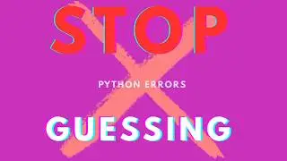 Some common errors in python