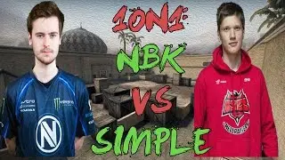 CSGO: 1on1 ENVYUS NBK vs Flipsid3 simple