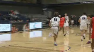 St. Ambrose Basketball action Men and Women in action on November 19