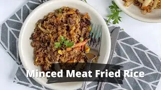 Make this Easy Fried Rice with Minced Meat Recipe in less than 30 mins! | the best fried rice recipe