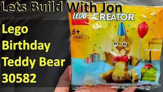Let's Build with Jon | LEGO Creator - Birthday Teddy bear | #30582 | #toystalk