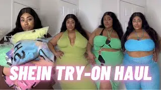 SHEIN CURVE 2023 VACATION TRY ON HAUL!!! | Nisha Burk