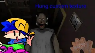 Granny v1.8 in Hung custom texture (Hung mod)