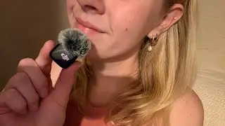 My first ASMR video ✨💟