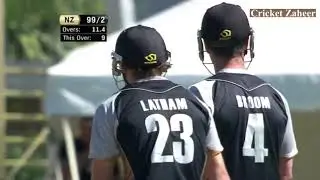 Tom Latham 64 (38) in T20 vs England | Great strokes vs spin bowling