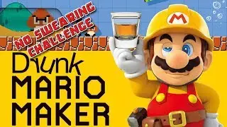 Mario Maker No Swearing Challenge - Challenge Accepted Part 2
