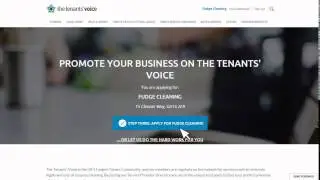 How service providers can join The Tenants' Voice.