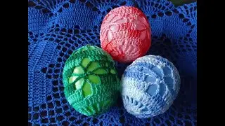 Szydełkowe jajeczko Wielkanocne wzór 4 -crochet Easter egg