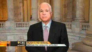 McCain on Limbaugh comment: 