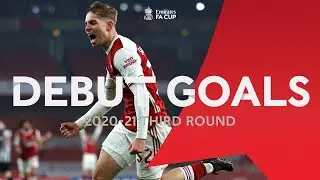 FA Cup Debut Goals In The Third Round | Werner, Smith Rowe, Vin&iacute;cius, Barry | Emirates FA Cup 20-21