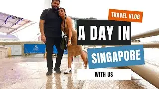 Vadapav & Chai in Singapore | Dosa & Idli in Dinner | Merlion Park Photo Bombing