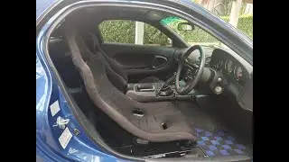 Car Make Corn's seat for the FD RX7 | Install & Review