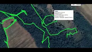 GPS за кучета - история на маршрута