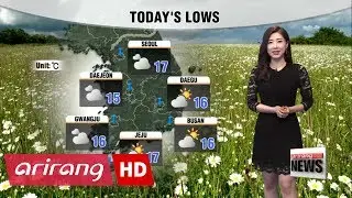 Light rain put the brakes on hot temps