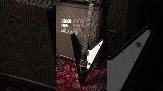 2007 Gibson Reverse Flying V in Ebony