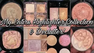 HIGHLIGHTER COLLECTION + DECLUTTER // Becca, Laura Geller, Wet n Wild and More!