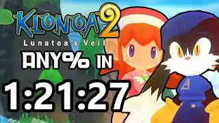 Klonoa 2: Lunatea's Veil (Phantasy Reverie Series) - Speedrun | Any% in 1:21:17 (IGT)