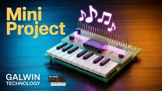 🎹 Electronic Piano Circuit Using NE555 IC | DIY Music Project for Beginners