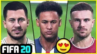35 AMAZING NEW PLAYER FACES ADDED TO FIFA 20