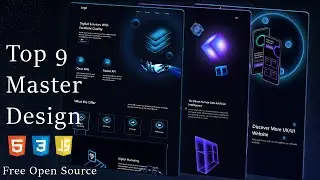 Top 9 Crazy Responsive Website with HTML CSS And JavaScript And Laravel | Free Open Source