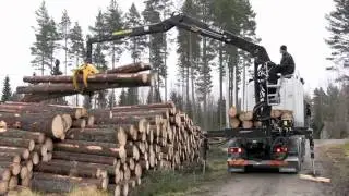KESLA 2111ZT timber truck loader