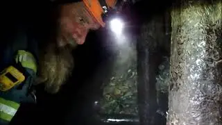 Exploring a  Dangerous Placer Gold Mining Adit.