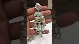 American Diamond CZ earrings #preciousjewel #adstones #earrings #americandiamondczjewellery #super
