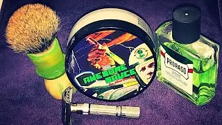 PAA Awesome Sauce First Impressions | Gillette Fatboy | Proraso Green | CoyoteCuts Custom