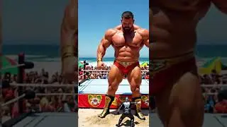 Tiny Warrior | Trips Giant Wrestler |  LA Beach Ring
