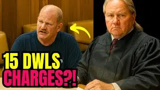 Judge&rsquo;s EPIC Reaction to 15 DWLS Charges&hellip; Straight to PRISON!