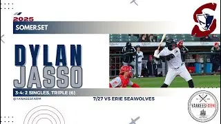 Dylan Jasso Vs. Erie Seawolves 7/27/25