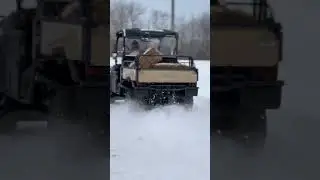 Winter with Kubota RTVs ❄️ #KubotaWinter