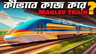 Maglev Train কীভাবে কাজ করে? ||How does Maglev Trains work? ||Physitech