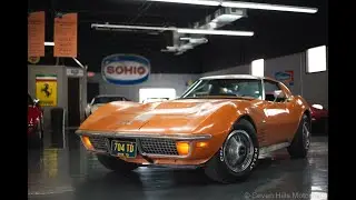 1972 Corvette - 71,871 Miles, SURVIVOR, Ontario Orange/Black - Seven Hills Motorcars