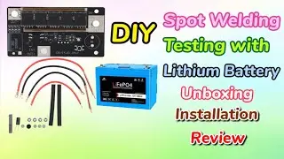 DIY Spot Welding kit assembly | Testing with Lithium Battery? #experiment #diy #project #lithium