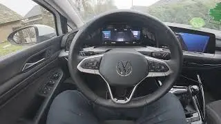 Volkswagen Golf VIII: Automatische Scheibenwischer (Regensensor) ein- und ausschalten