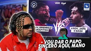 ALVA ANALISA RIMA POR RIMA E DA O PAPO SOBRE: BRENNUZ, JHONY E GRAFITEH X KROY, BASK E JAPA! 🔥