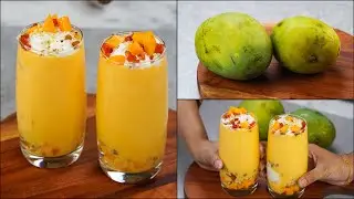 Fresh Mango Drink Recipe | Summer Special Mango Drink | Chilled Mango Drink |Refreshing Summer Drink