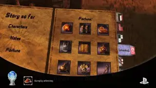 Platinum Trophy on Indiana Jones and the Staff of Kings.