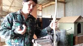 Primitive bow making part 5