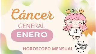 #C&aacute;ncer Enero 2026 ♓️ Momentos que despiertan sentimientos profundos ✨Brujo Gallego✨