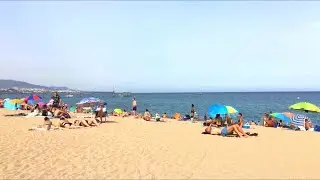 Coco Beach Walk in Badalona - Barcelona Spain