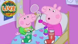 ❄️ Peppa Pig&rsquo;s BIG Christmas Adventures LIVE! 🎁🎄| English Full Episodes | Holiday & Travel Days Out