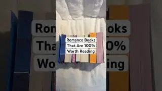 Romance books that are 100% worth reading #bookrecommendations #booktube #romancebooks #bookrecs