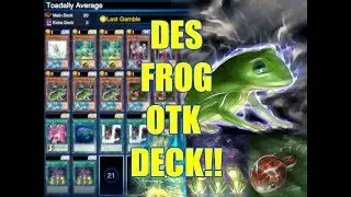 Yu-Gi-Oh Duel Links Frog OTK Deck!