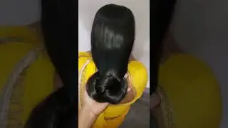 Gorgeous women long and black hair smelling & kissing long hair play by man @Longhair_Queen_99