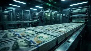Inside America&rsquo;s Money Factory 💵 | How US Dollar Bills Are Printed, Secured & Counted