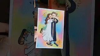 Удалось ли мне достойно изобразить эту пару? #художник #акварель