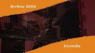 Incendie Grange-sur-Vologne 6 octobre 2004